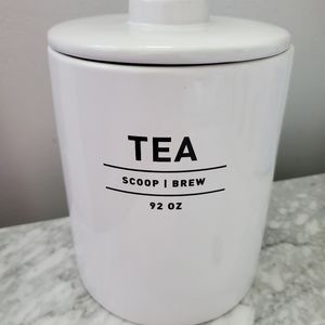White Tea Canister